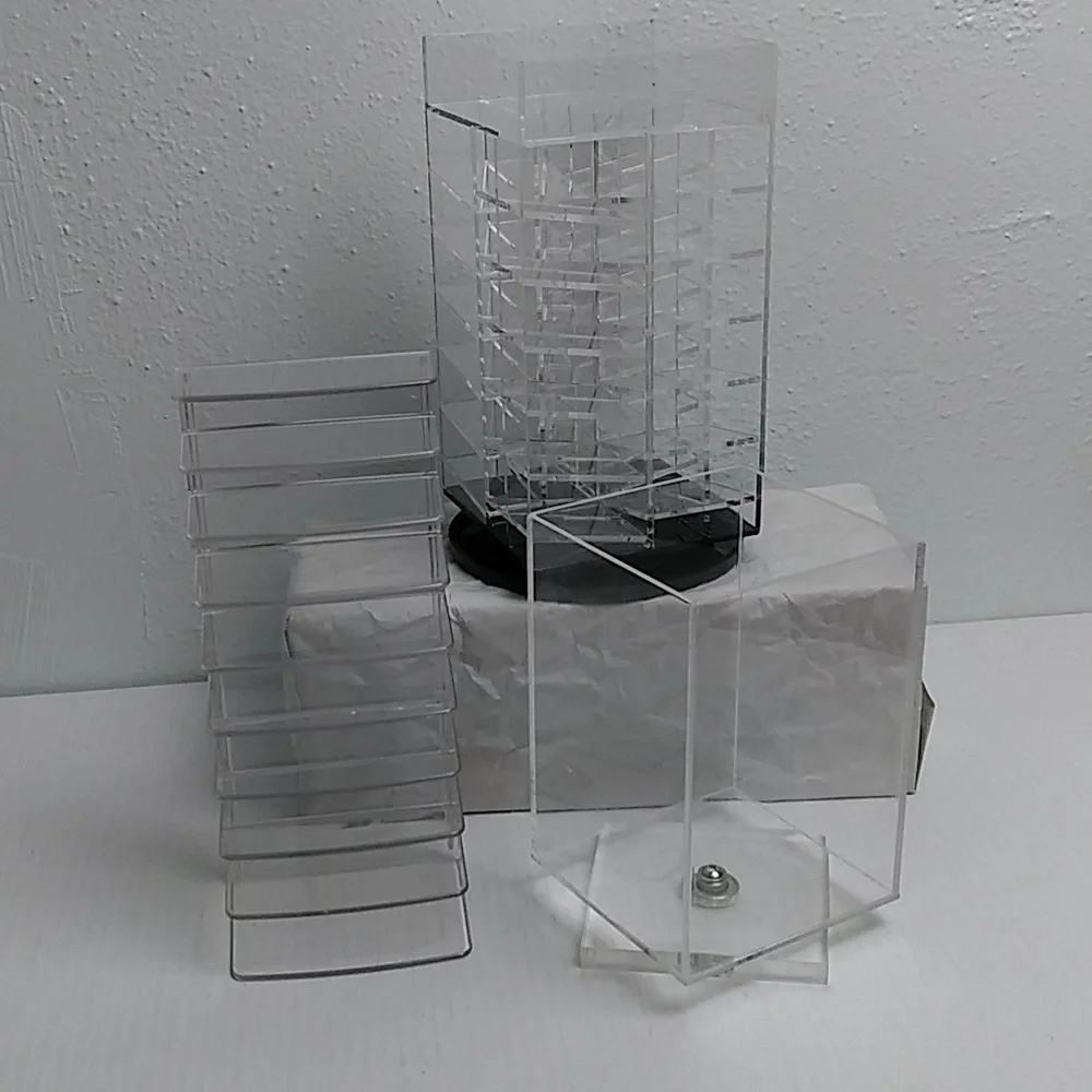 Storage Make-up Acrylic Storage Bundle Of 3 Clear